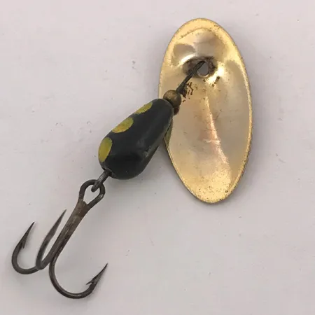 Panther Martin 4 Cucharilla, Negro / Latón, 4g, Sin estribo, #3883