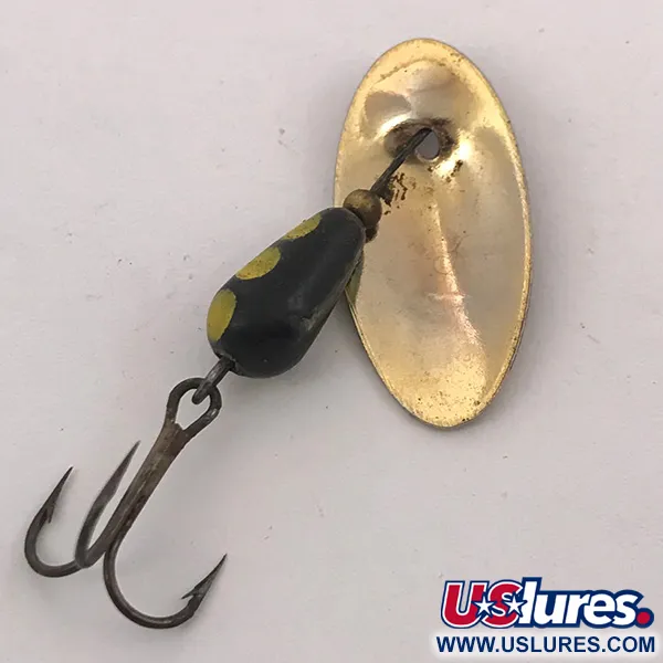 Panther Martin 4 Cucharilla, Negro / Latón, 4g, Sin estribo, #3883