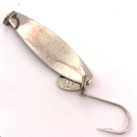 Cucharilla Luhr Jensen Needlefish 2, Negro/Blanco/Níquel, 3g, #3889