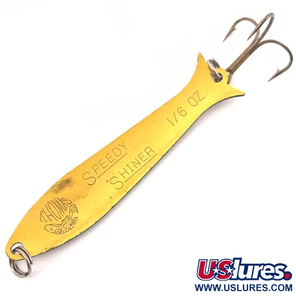 Thomas Speedy Shiner Ondulante curricán, Frog, 5g, Baño oro, #3891