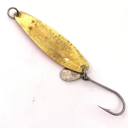 Luhr Jensen Needlefish 3 Cucharilla Curricán, Fire Tiger/Latón, 5g, #3892