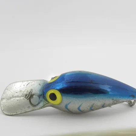 Storm Wiggle Wart Crankbait, Azul Claro Plateado, 11g, Vintage, #3897
