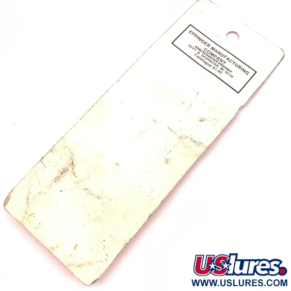 Eppinger Dardevle Skeeter Cucharilla, Rojo / Blanco, 1g, Vintage, #3912