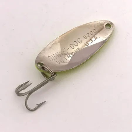 Dardevle Devle Dog 5200 Cucharilla, Fluo Yellow UV Glow, 7g, #3940