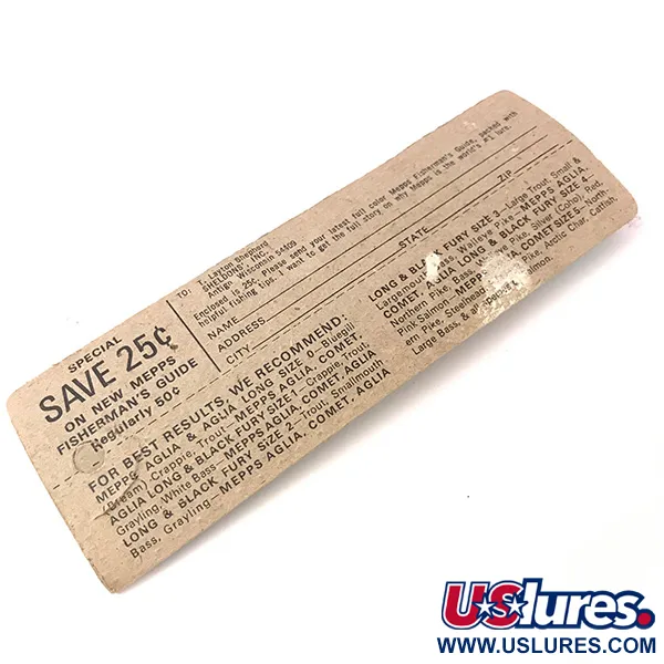 Mepps Aglia 0 Cucharilla, Plata, 2.5g, Cola de ardilla, #3926