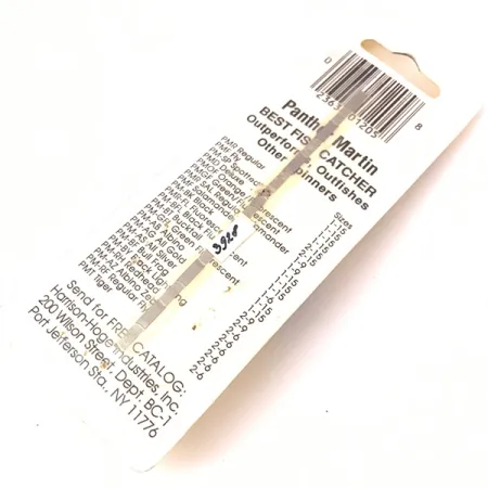 Panther Martin 4 Cucharilla, Oro / Rojo, 4g, Pala In-Line, #3928