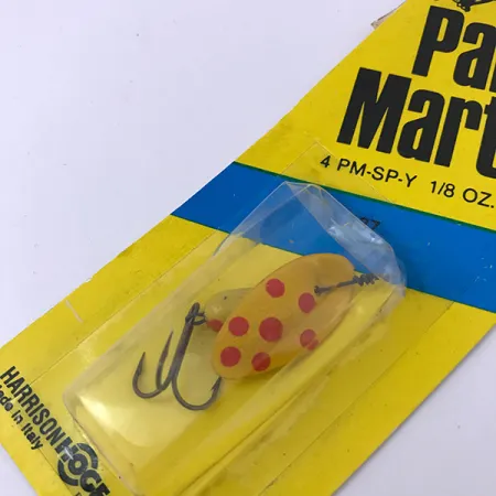 Panther Martin 4 Cucharilla, Oro / Rojo, 4g, Eje pasante, #3931