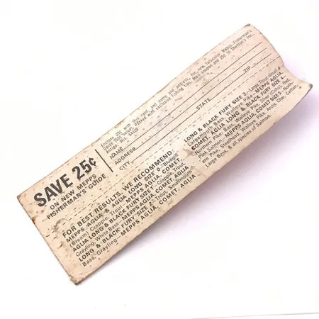 Mepps Kriss 3 Cucharilla, Oro, 7g, Vintage, #3936