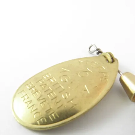 Mepps Aglia 3 Cucharilla, Oro, 7g, Vintage años 50, #3943