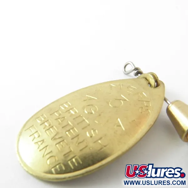 Mepps Aglia 3 Cucharilla, Oro, 7g, Vintage años 50, #3943