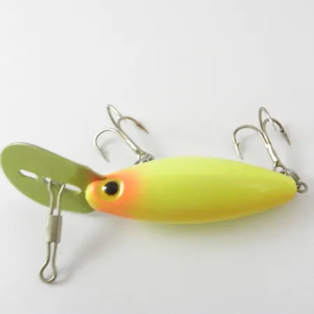 Storm Hot'N'Tot Thin Fin Señuelo, Amarillo, 6,5g, Babero Metal, #3946