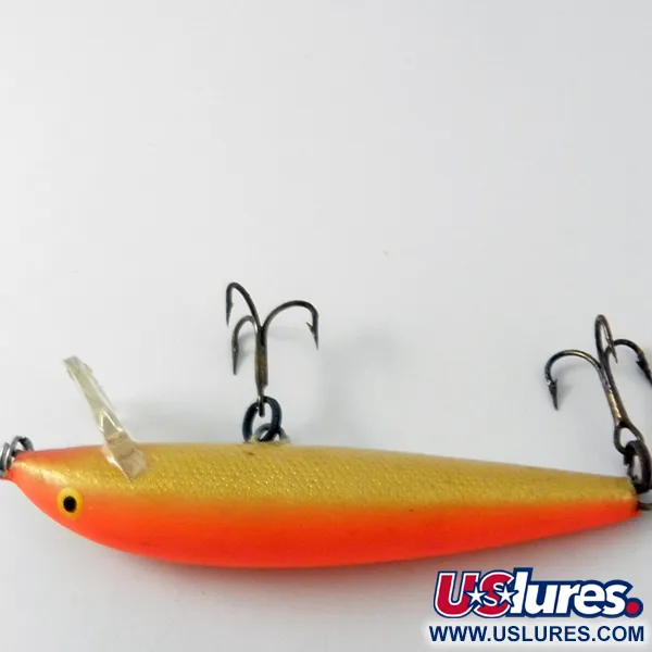 Rapala Countdown Señuelo, Naranja / Dorado, 12g, Balsa, #3948