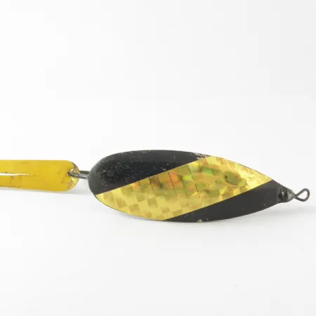 Johnson Silver Minnow Cucharilla, Negro/Oro, 9g, Antialgas, #3953