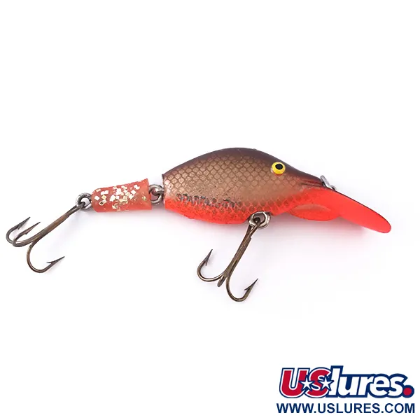 Eppinger Sparkle Tail Señuelo, Marrón / Naranja UV Glow, 6,5g, #3962