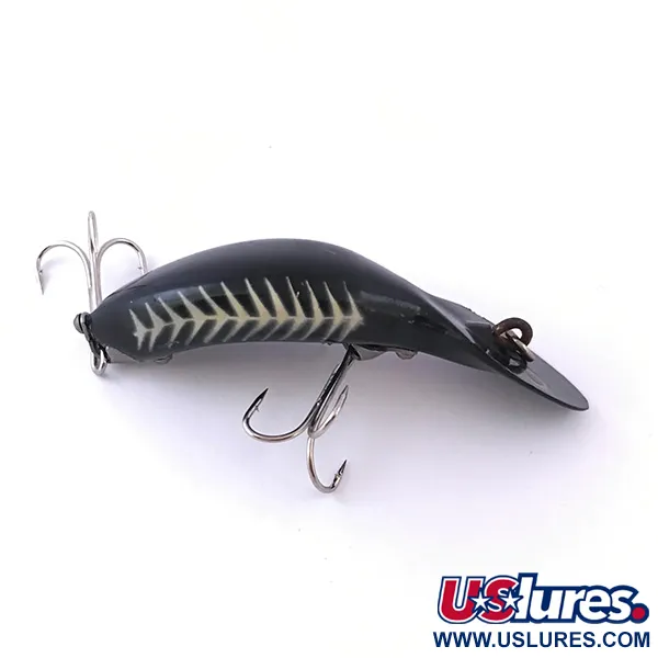 Heddon Tadpolly Señuelo de Profundidad, Negro, 10g, Babero XL, #3963