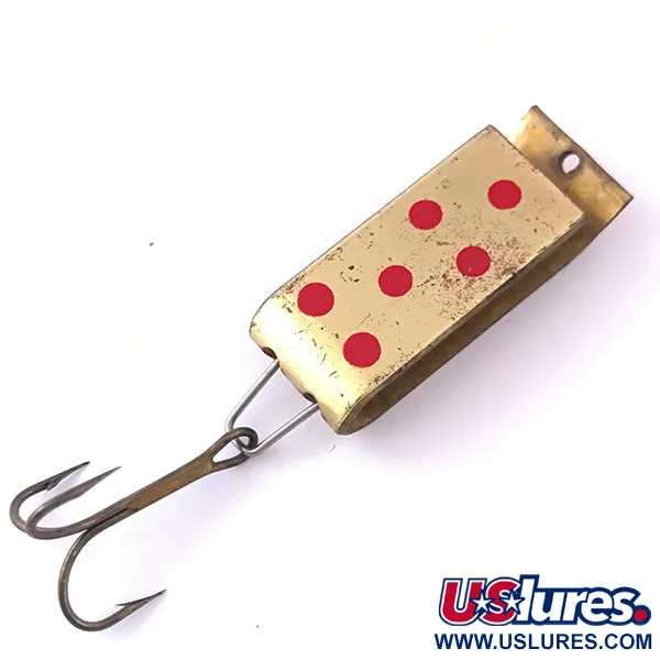 Jake's Lures Lil Jake, Oro / Rojo, 9g, Cuchara de Pesca #3969