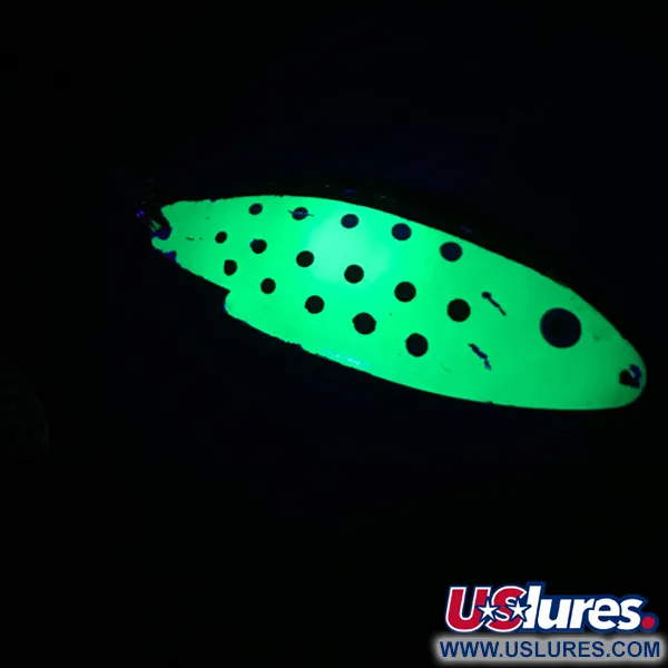Thomas Buoyant UV Cucharilla, Chartreuse/Blanco UV, 21g, Glow, #4001