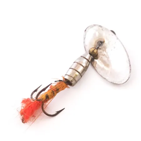 Panther Martin Zavorra con Mosca Cucharilla, Níquel, 2g, Mosca, #4015