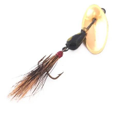 Panther Martin 2 Cucharilla, Oro/Negro-Amarillo, 2g, Hoja en eje, #4018