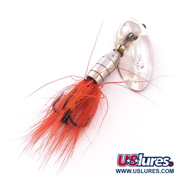 Panther Martin Zavorra con Mosca 6 Cucharilla, Plata, 6g, Plumas, #4028