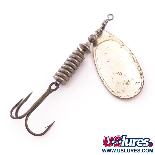 Mepps Aglia 4 Cucharilla, Plata, 9g, Hoja con patente, #4034