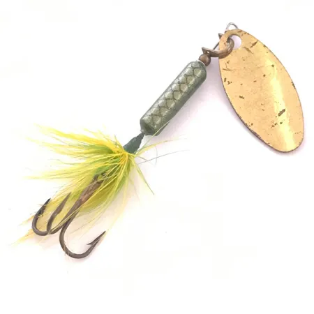 Yakima Bait Worden’s Original Rooster Tail, 3.54g (1/8oz) Oro, Cucharilla #4038