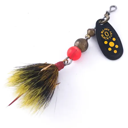 Mepps Black Fury 0 Dressed