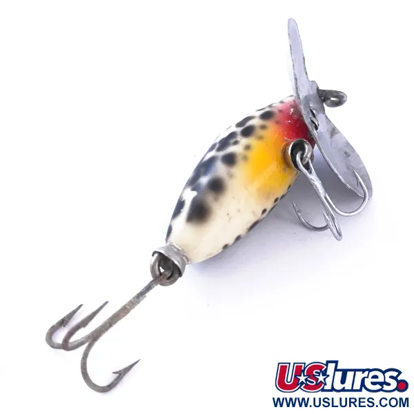 Fred Arbogast Jitterbug Señuelo Superficie, Tiger, 7g, Babero Metal, #4060