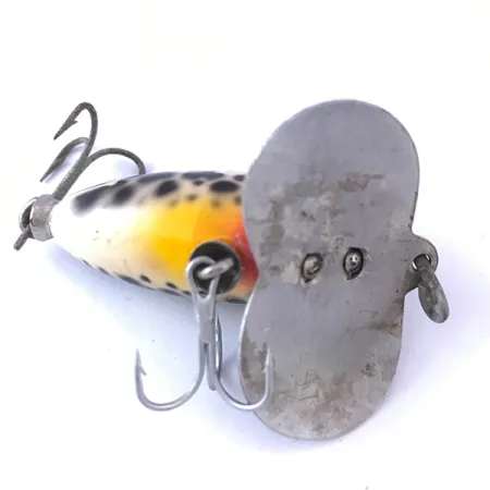 Fred Arbogast Jitterbug Señuelo Superficie, Tiger, 7g, Babero Metal, #4060