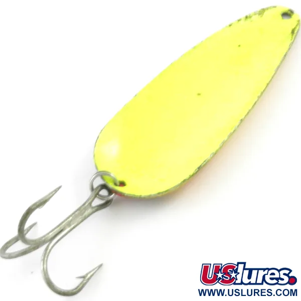 Boss Lures Boss Spoon UV Cucharilla, Firetiger UV, 19g, USA-Made, #4071
