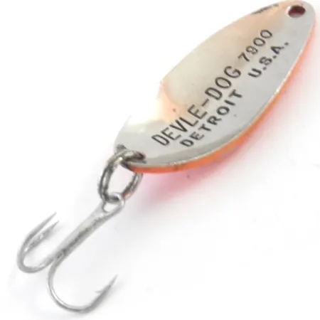 Eppinger Dardevle Devle Dog 7900 Cucharilla, Red/Nickel, 7g, USA, #4081
