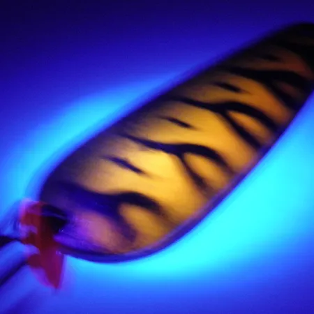 Boss Lures Boss Spoon UV Cucharilla, Golden Tiger, 19g, UV, #4085