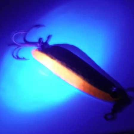 Luhr Jensen Krocodile Die #3 UV Cucharilla, Níquel Martilleado, 9g, #4089