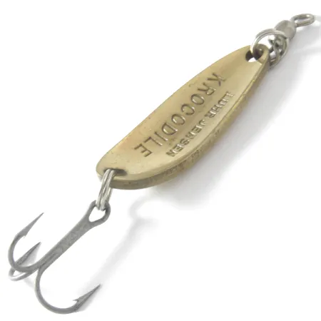 Luhr Jensen Krocodile Cuchara, Golden Trout, 9g, Diseño Aerodinámico, #4090