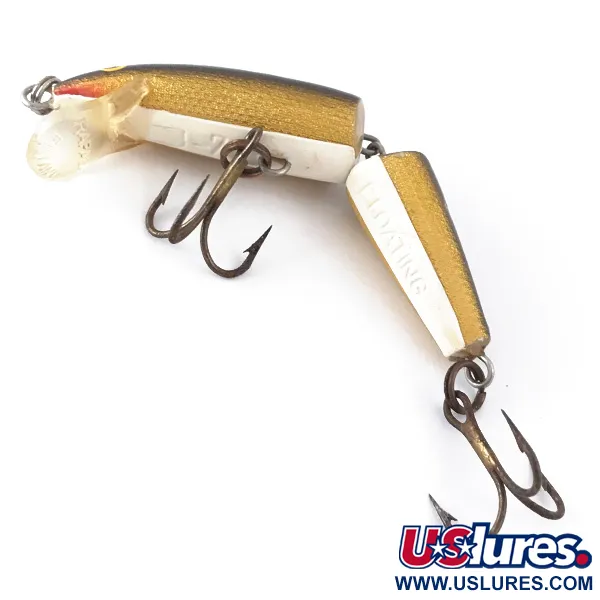 Rapala Jointed J-7 Señuelo, Dorado, 4g, Articulado, #4121
