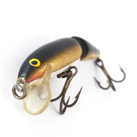 Rapala Jointed J-7 Señuelo, Dorado, 4g, Articulado, #4121