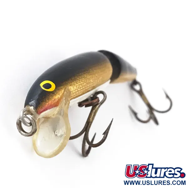 Rapala Jointed J-7 Señuelo, Dorado, 4g, Articulado, #4121