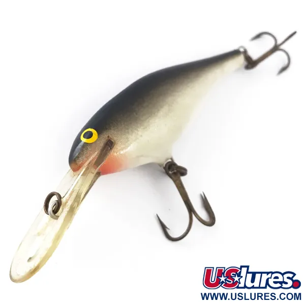 Rapala Shad Rap Deep Runner 70 Señuelo, Silver, 8g, Balsa, #4124