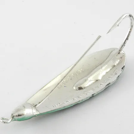 Weedless Johnson Silver Minnow Cucharilla, Perca/Plata, 9g, Plateada, #4135