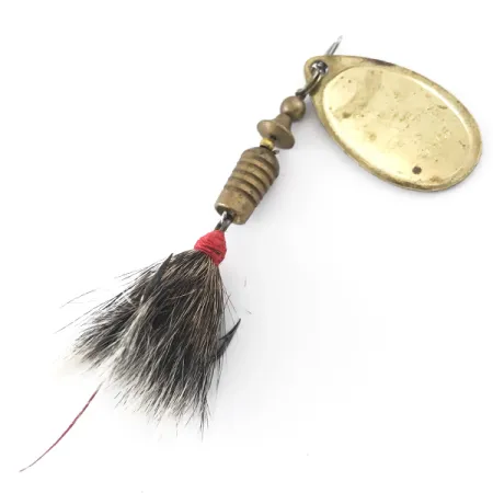 Mepps Aglia 3 Cucharilla giratoria, Oro, 7,3g, Pelo ardilla, #4149