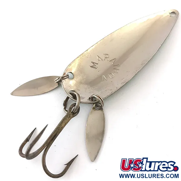 Marathon UV Cucharilla, Frog UV Fluorescente, 16g, Hojas Sónicas, #4162