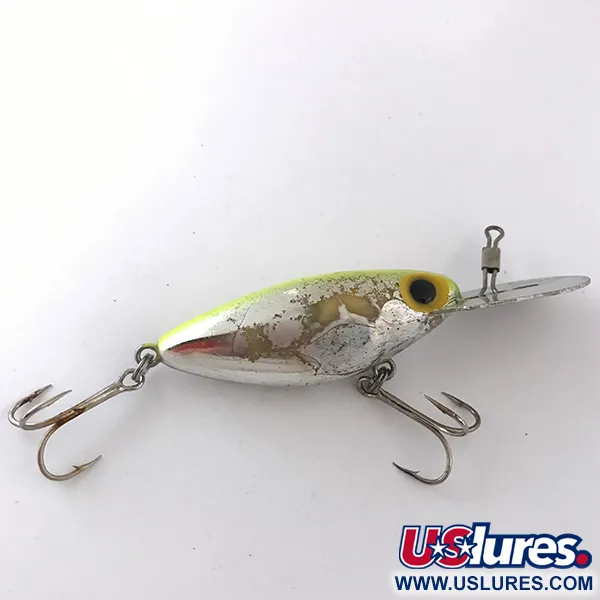 Señuelo Storm Hot'N'Tot Thin Fin, Plata/Verde UV, 12g, Babero Metálico, #4164