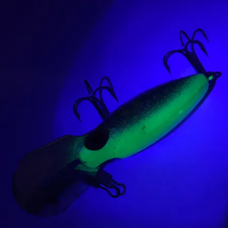 Señuelo Storm Hot'N'Tot Thin Fin, Plata/Verde UV, 12g, Babero Metálico, #4164