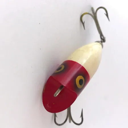 Heddon Tiny Lucky 13 Superficie, Rojo/Blanco, 5.5g, Escamas, #4167