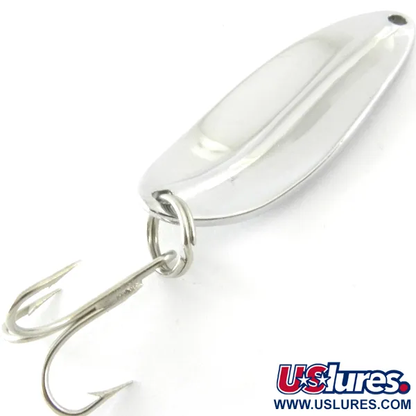 TODDCO Main liner UV Cucharilla, Níquel/Verde UV, 11g, Vintage, #4175