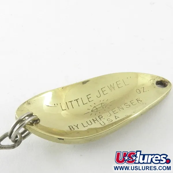 Luhr Jensen Little Jewel Cucharilla, Oro, 5g, Vintage, #4179