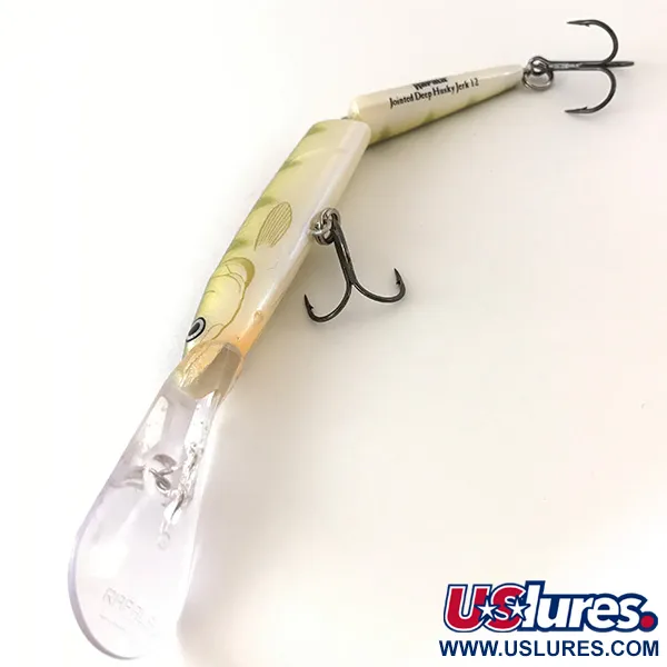 Rapala Jointed Deep Husky Jerk 12 Señuelo, Perch, 14g, Articulado, #4188
