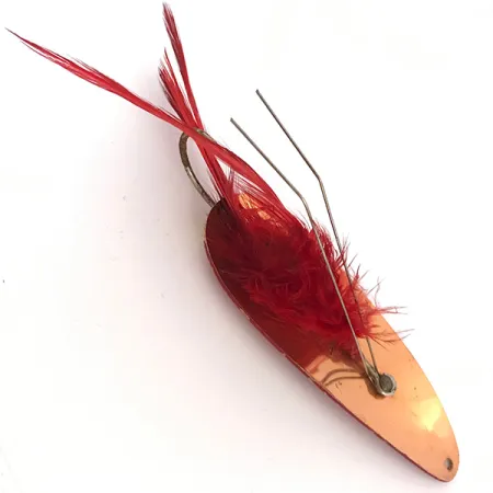 Cucharilla Eppinger Weedless Dardevle, Rojo/Blanco/Cobre, 28g, #4190