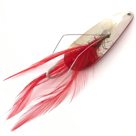 Eppinger Weedless Dardevle Imp Cucharilla, Rojo/Blanco/Níquel, 11g, #4194