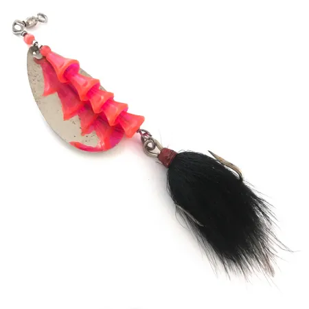 Luhr Jensen Tee Spoon Cucharilla, Oro/Níquel/Rosa, 17g, Anzuelo pelo, #4198